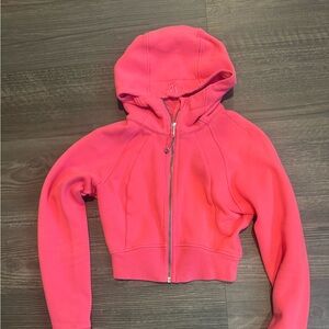 Lululemon scuba cropped hoodie